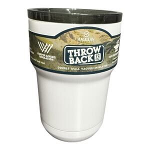 *Brand New* Magellan Outdoors 12oz Insulated Stainless Steel Tumbler Mug w/ Lid